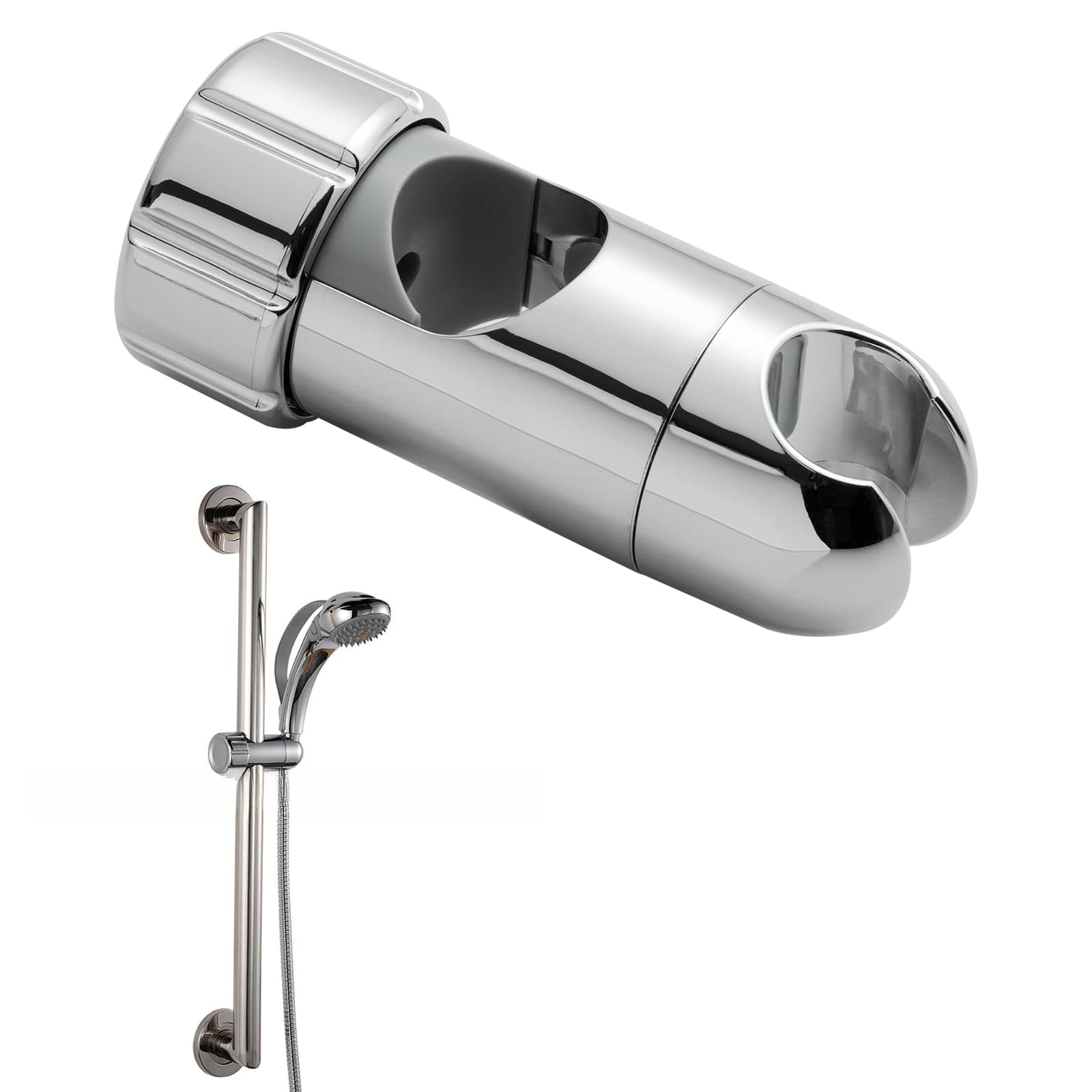 【送料無料】Doyeemei シャワーフック 修理交換用 360°自由回転 角度調整 移動でき シャワーホルダー スライドバー用 シャワーヘッドホルダー 取り付け簡単 工具不要 28-32mmスライダー対応 【送料無料】Doyeemei シャワーフック 修理交換用 360°自由回転 角度調整 移動でき シャワーホルダー スライドバー用 シャワーヘッドホルダー 取り付け簡単 工具不要 28-32mmスライダー対応