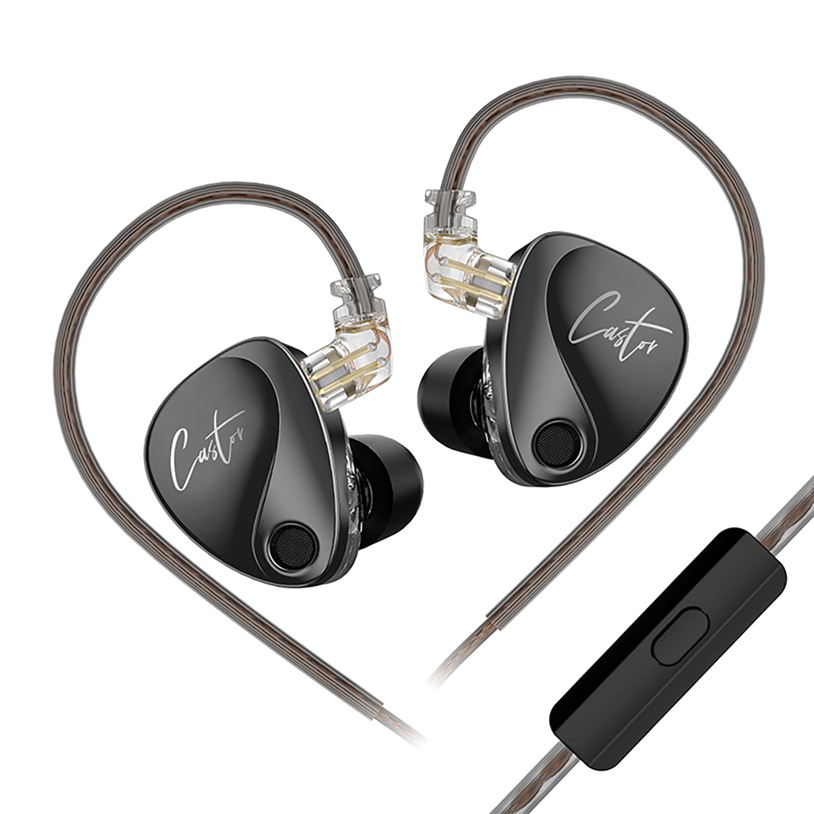 LINSOUL KZ Castorチューニング調整可能なデュアルドライバーのイヤフォン その強力さで、HIFI業界のす..