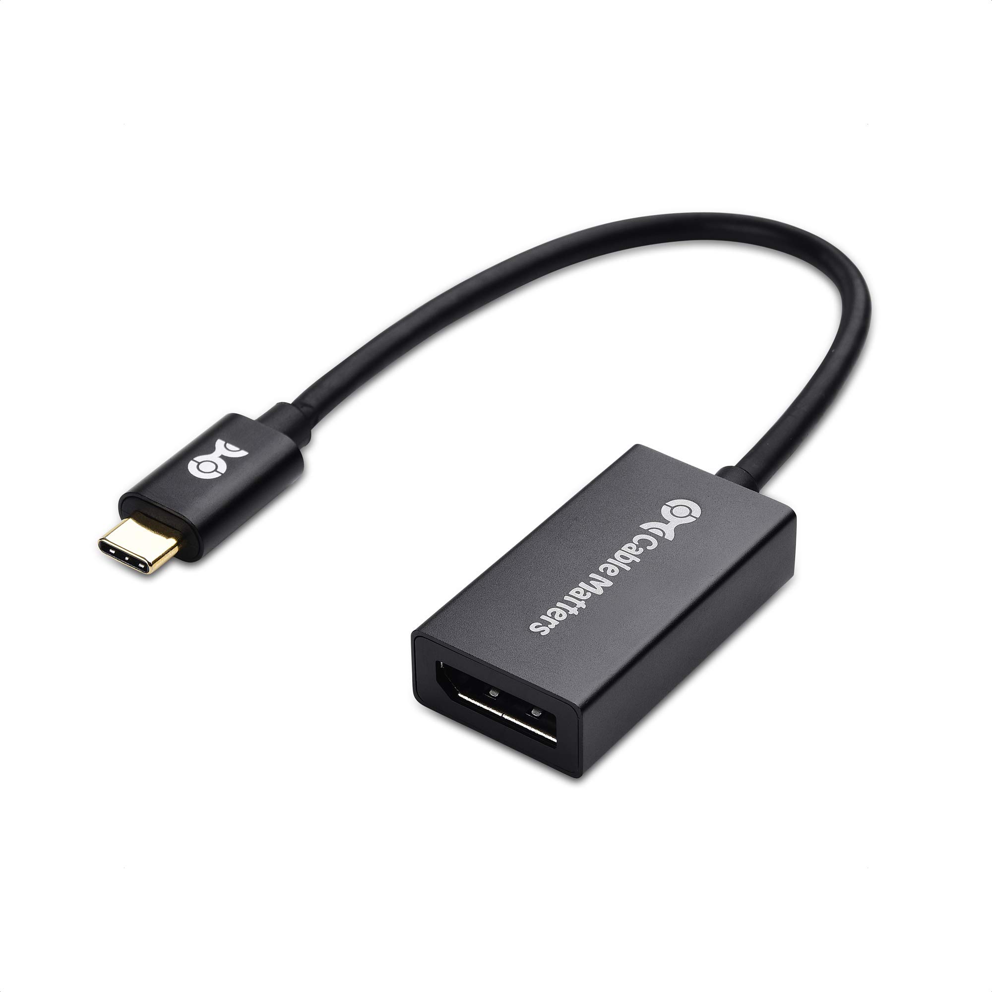 【送料無料】Cable Matters 32.4Gbps 8K USB-C DisplayPort 1.4 変換アダプター [4K@240Hz / 8K@60Hz HDR対応] Thunderbolt 4 DisplayPortアダプター - Thunderbolt 4 / USB4対応 Oculus Rift S・iPhone 16/15・MacBook Pro・Dell XPSなどに対応