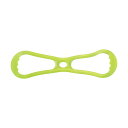 キャプテンスタッグ(CAPTAIN STAG) 筋トレ エクササイズ ストレッチ フィットネス ストレッチチューブ のば~す ハード Vit Fit UR-903 グリーン