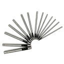 【送料無料】Zthluyc 穴あけポンチ レザーパンチ 革 穴あけパンチ 丸形 0.5-7mm DIY 穴あけ道具 セット(14 サイズ) シルバー