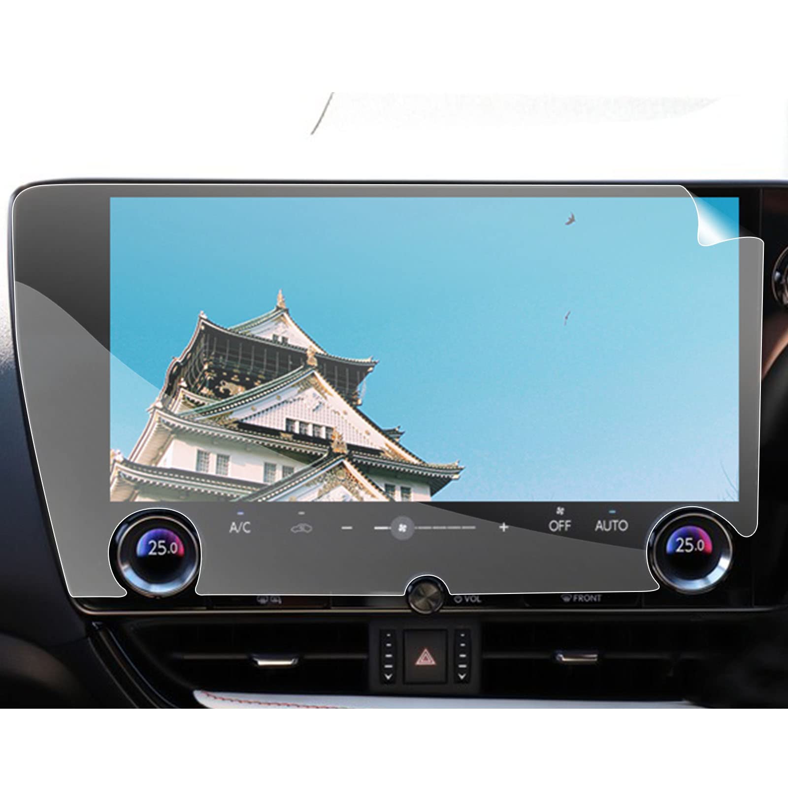 商品情報商品の説明主な仕様 「適用車種」：レクサス NX 2代目 Nx450h+ Nx350h Nx350 Nx250（2021.10~現行）br「特徴と効果」：日本製東レ光学グレードフィルム、2.5 Dアークエッジプロセス、HDクリア、AF真空メッキ処理で指紋軽減、疎油性、撥水性、飛散防止、汚れ防止、反射防止、傷防止、耐久性、高感度タッチ、貼り付け簡単、ARコーティングbr「弊社の特別技術」2.5 Dアークエッジプロセスで圧力耐性が強く、もっと安全安心。AF真空メッキ処理を採用し、指紋を80％以上軽減することができます。2倍の有効時間がお得。超音波研磨加工により、更に滑らかな手触りと高透明度を提供し、テクノロジー感が満載．br「同梱発送」：ナノフィルムx2、ウェットティッシュx1、マイクロファイバークロスx1、ほこり取りシート、固定用シールx2、ユーザーガイ空気抜きヘラx1、説明書x1．br「安心なサービス」：弊社は製品に対して真剣に取り組んでいますので、ご安心ください。何か問題がありましたら、いつでもご連絡ください。24時間内で対応致します。