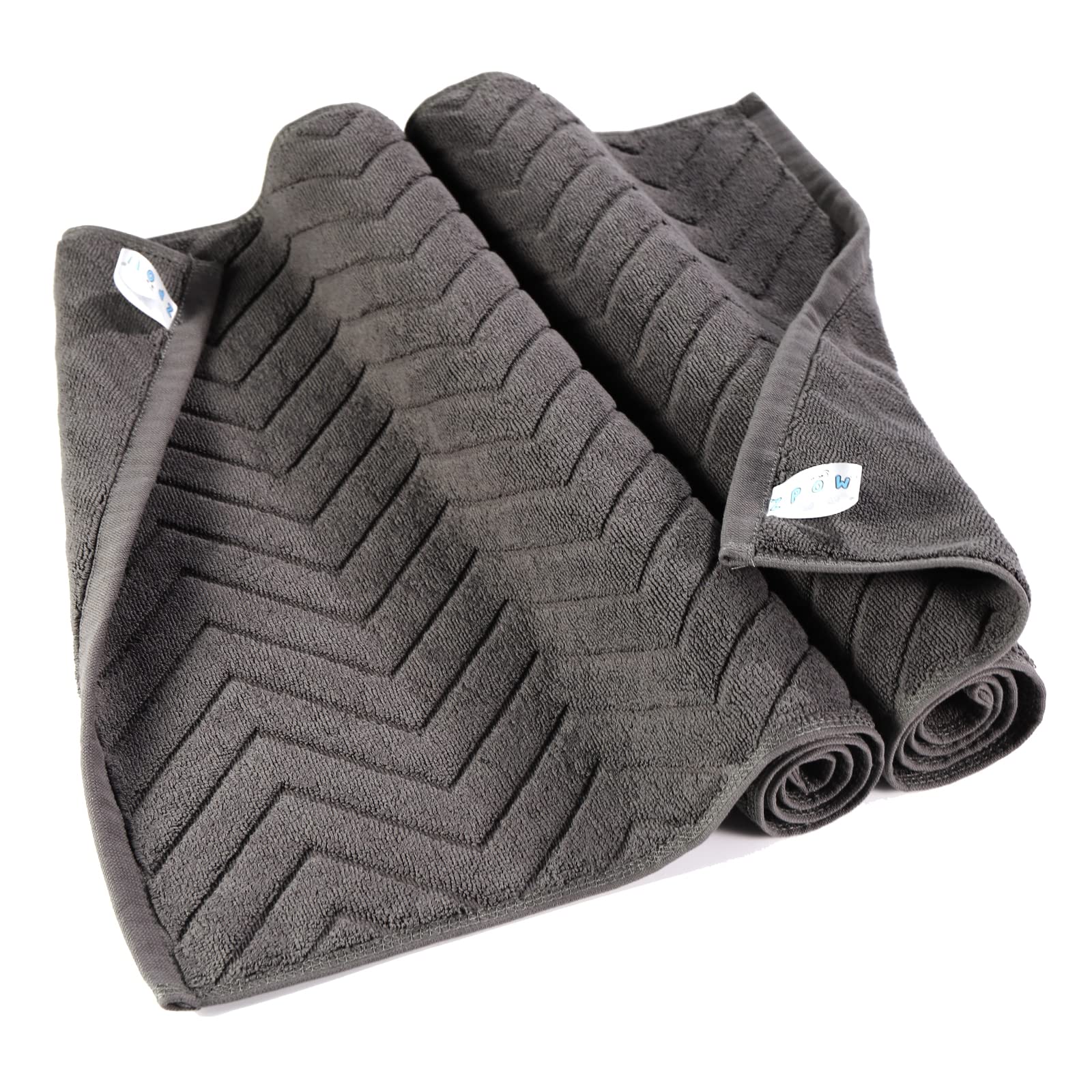 【送料無料】バスマット タオル地 大判 足拭きマット 800匁 ホテル仕様 おしゃれ 洗える 丸洗い 大きいサイズ 綿100% 試験機関のお墨付き 吸水 厚手 ...