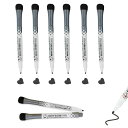 GreenGee ホワイトボード マーカー 極細 黒 6本入 マーカーペン マグネット付き 丸芯 2mm 消しゴム付き ホワイトボード用 ガラス/プラスチック/...