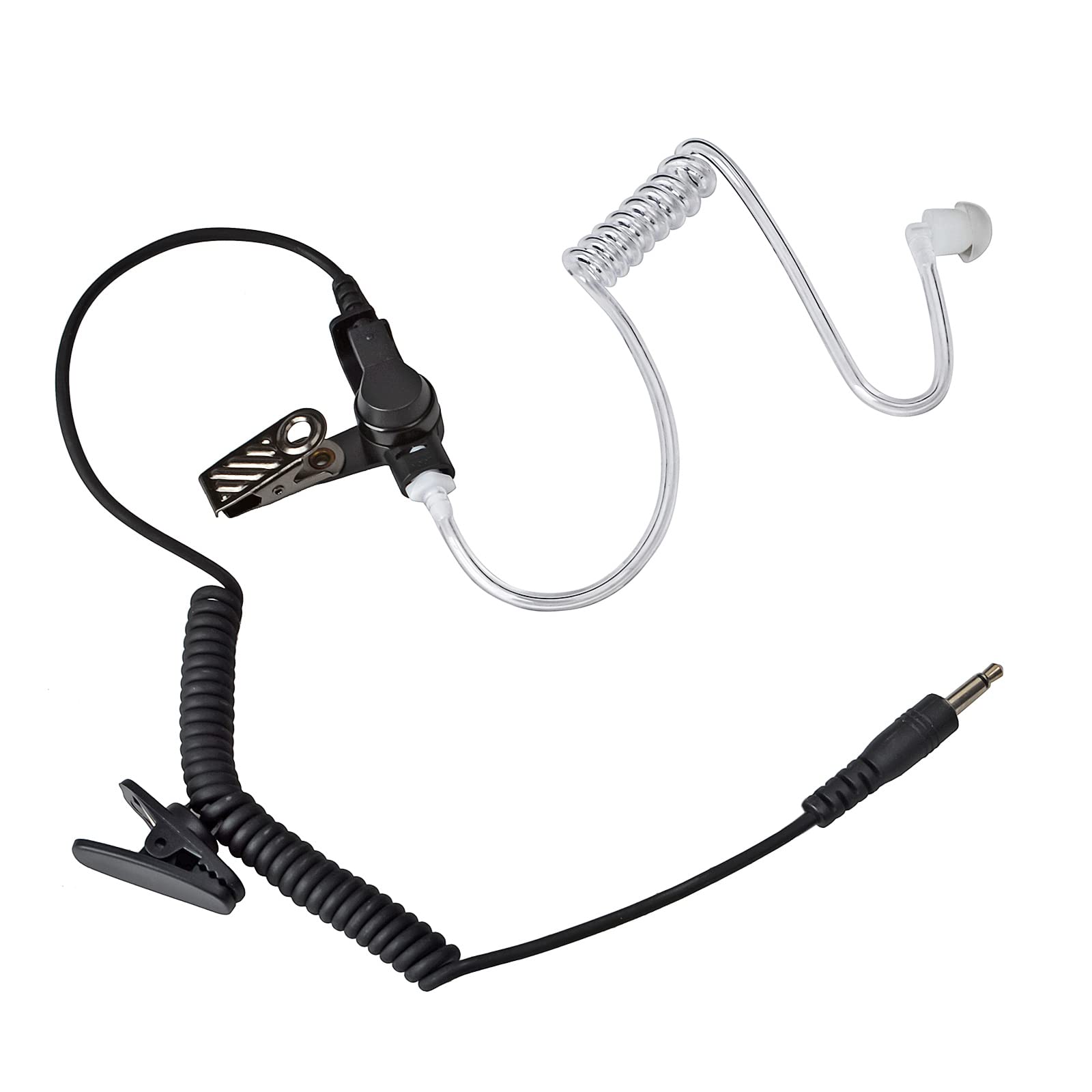 【送料無料】YNIBST アイコム/アルインコ/モトローラ対応 インカムイヤホン プラグ直径3.5φ クリアチュ..