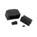 【送料無料】ACROPIX OBD2 診断コネクタ 16ピンメスアダプタソケット シェルキット付 ブラック 1個