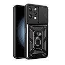 【送料無料】Redmi 12 5G ケース『AFINER』新型 TPU+PC カバー リング 360度回転 スタンド機能 車載ホルダー対応 レンズ保護 Redmi 12 5G 専用 耐衝撃 衝撃吸収 指紋防止 擦り傷防止 着脱簡単 (ブラック)