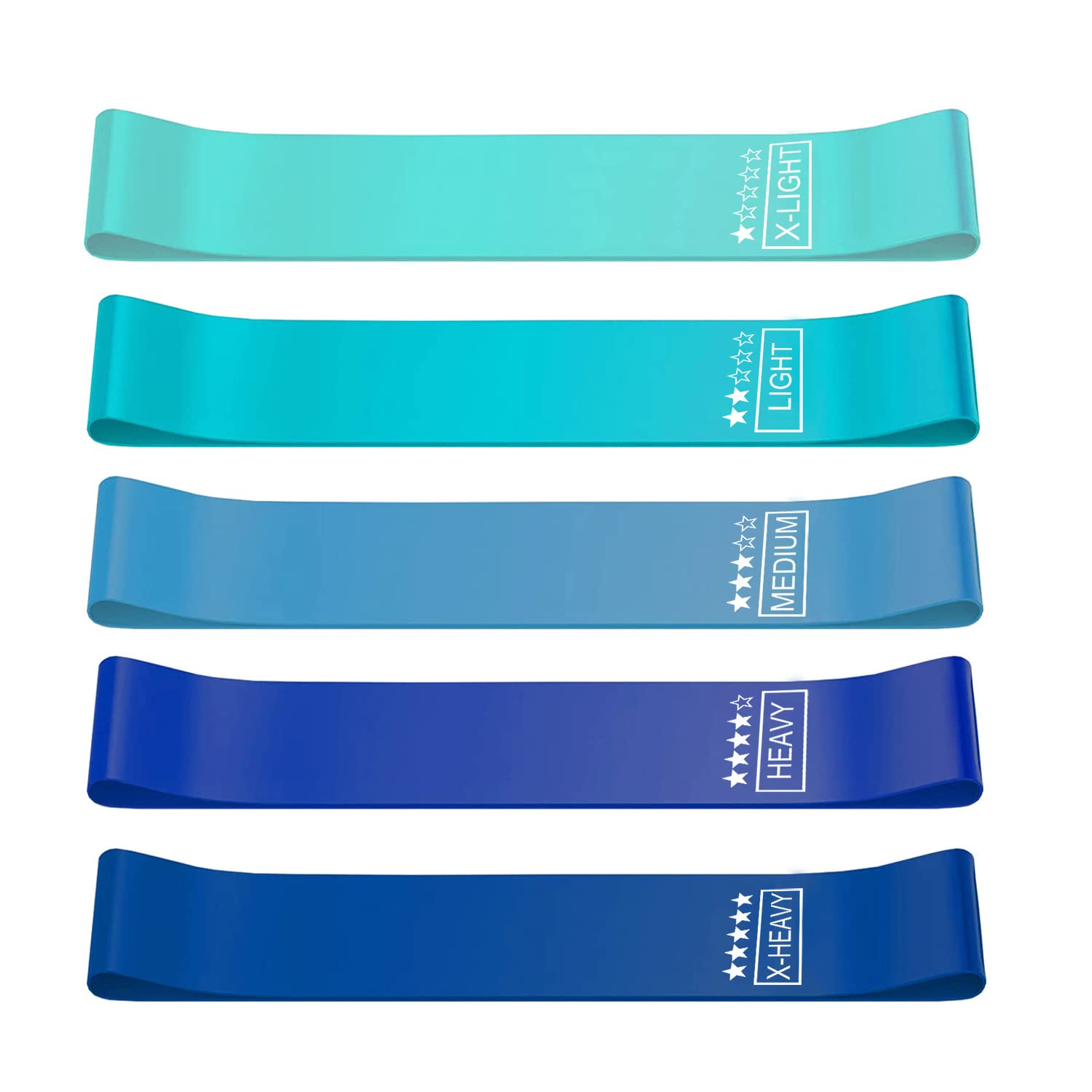 【送料無料】YINKE トレーニングチューブ ストレッチバンド 筋トレゴム ゴムバンド 強度の異なる5本の..