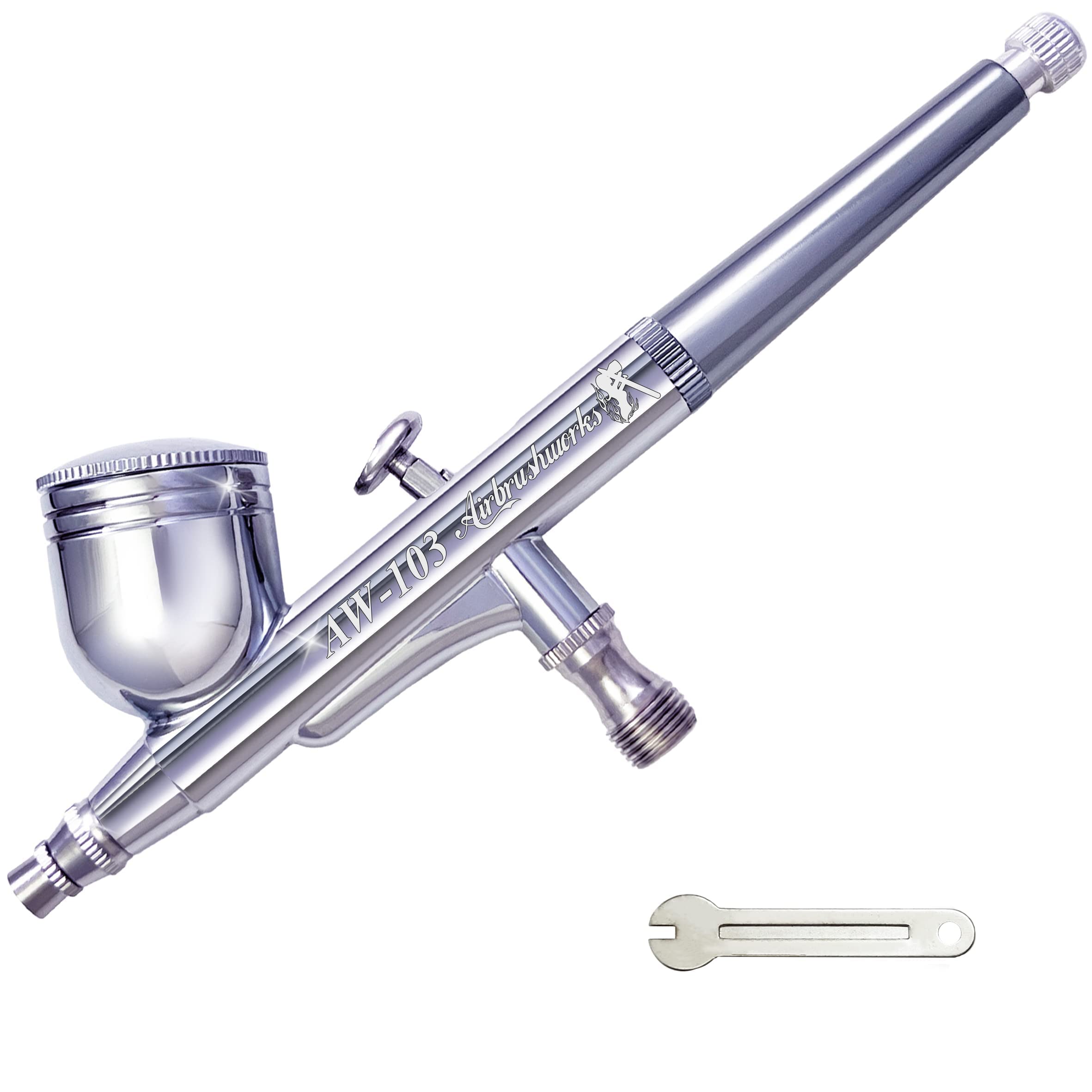 【送料無料】【エアブラシワークス】エアブラシ AW-1シリーズ ハンドピース 口径 0.2mm 0.3mm 0.5mm ダ..