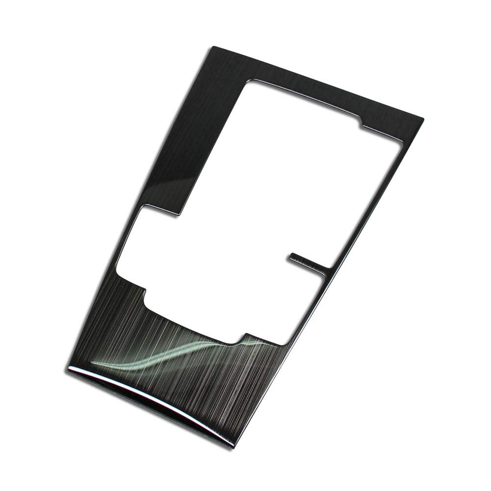 【送料無料】RUIQ 新型 マツダ3 セダン/ファストバック BP系 2019.06~ 専用 内装 ステンレス 変速レバー カバーガーニッシュ マルチメディア ボタン カバー リム Mazda3 Mazda 3 専用 設計 (黒色)