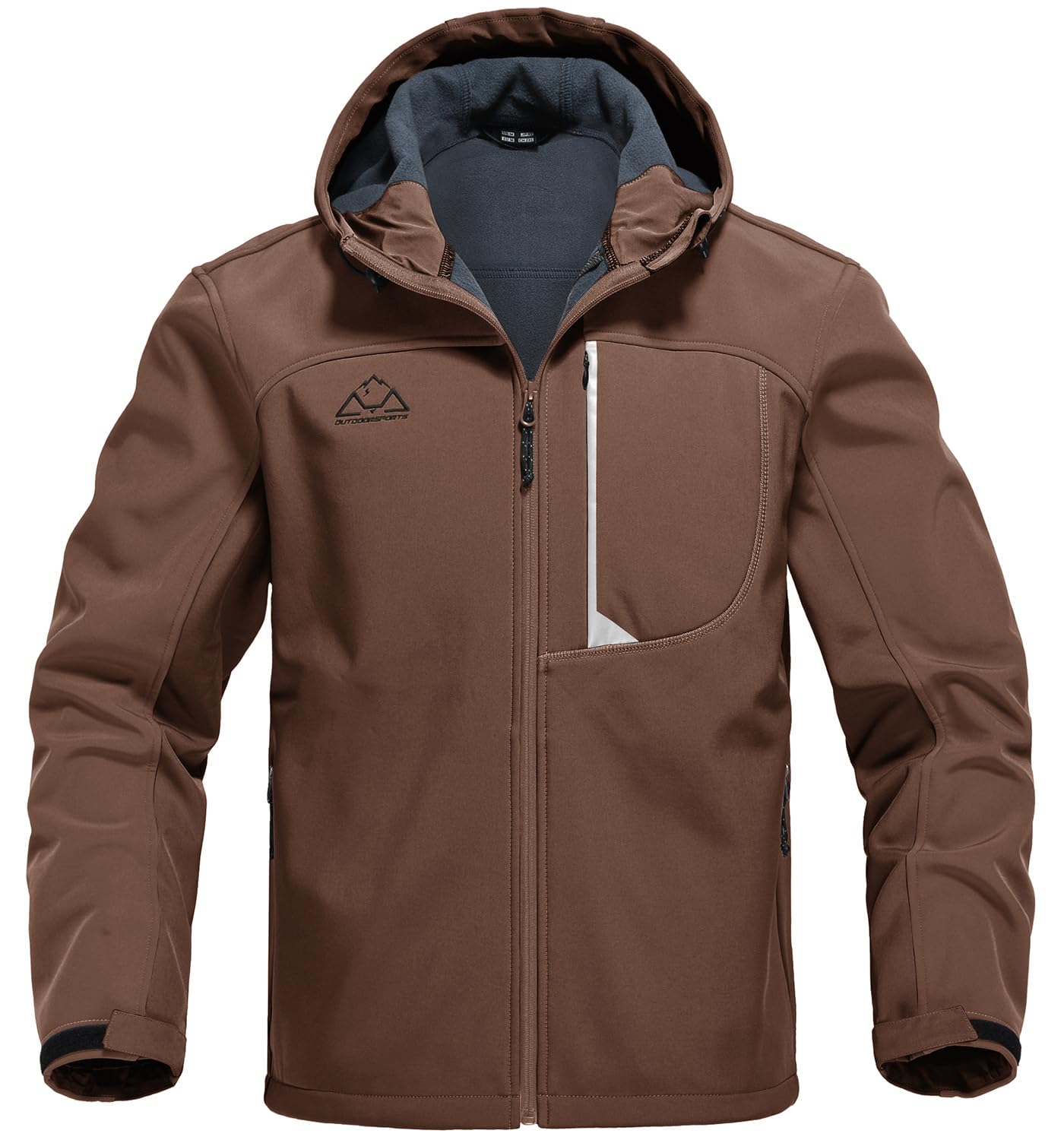 【送料無料】[Gopune] メンズ アウトドア ソフトシェルジャケット 撥水 ミリタリー パーカー 保温 登山..