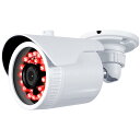 【送料無料】アナログ 信号 52万画素 防犯カメラ 屋外 家庭用 有線 小型 防水 かんたん 赤外線 暗視 駐車場 車庫 業務用 本物 米国APTINA社製センサー 2.8mm 超 広角 撮影 レンズ 車上荒らし 色:アナログ 52万画素 広角カメラ、サイズ:52万画素