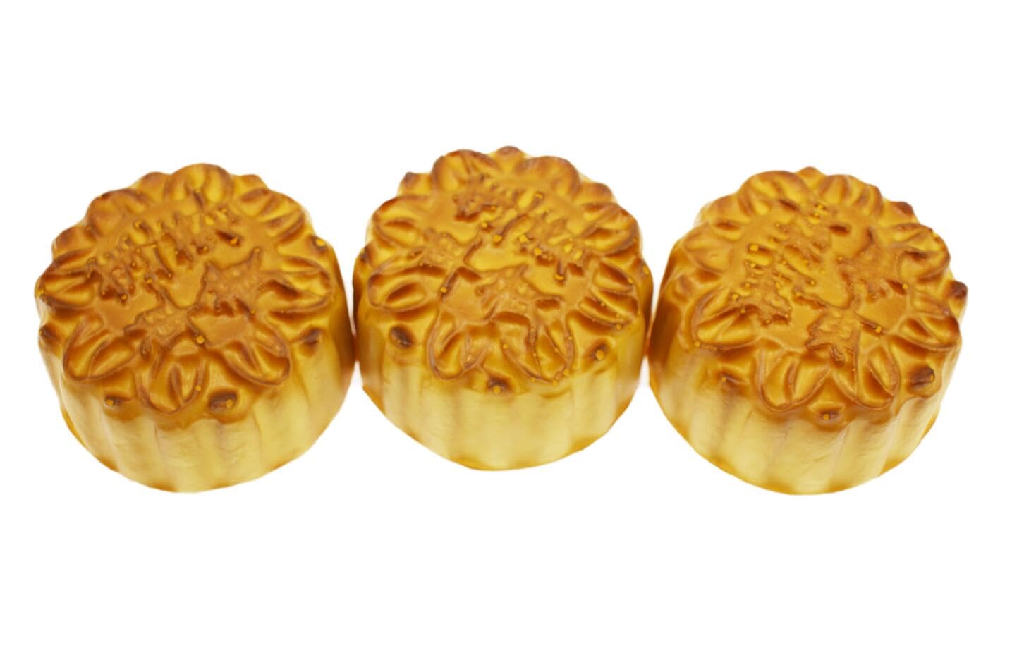 【送料無料】speed mao 本物 そっくり おいしそうな 月餅 食品サンプル 食品模型 3個 セット