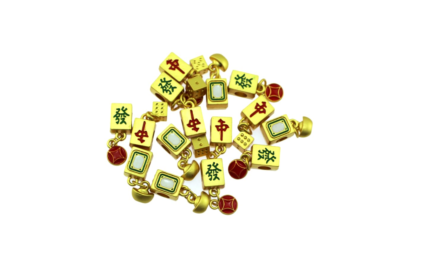 【送料無料】[speed mao] おしゃれ 麻雀碑 サイコロ 型 チャーム キーホルダー 3種類 ハンドメイド 製..