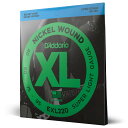 【送料無料】D'Addario ダダリオ ベース弦 ニッケル EXL 【国内正規品】 色:1セット、サイズ:.040-.095 (4弦/Long)