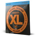 【送料無料】D'Addario ダダリオ ベース弦 ニッケル EXL 【国内正規品】 色:1セット、サイズ:.050-.105 (4弦/Medium)