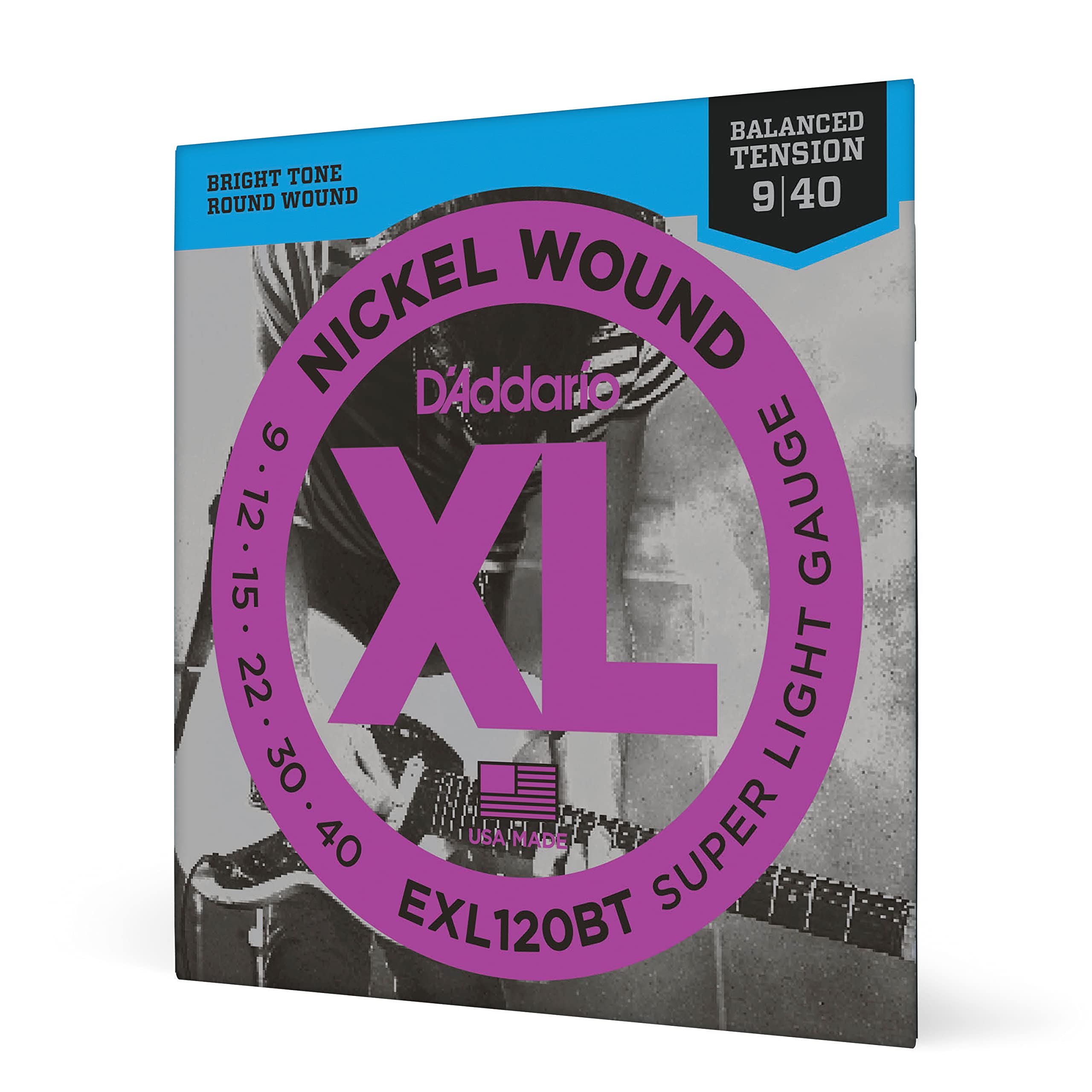 【送料無料】D'Addario ダダリオ エレキギター弦 Balanced Tension EXL サイズ:009-040