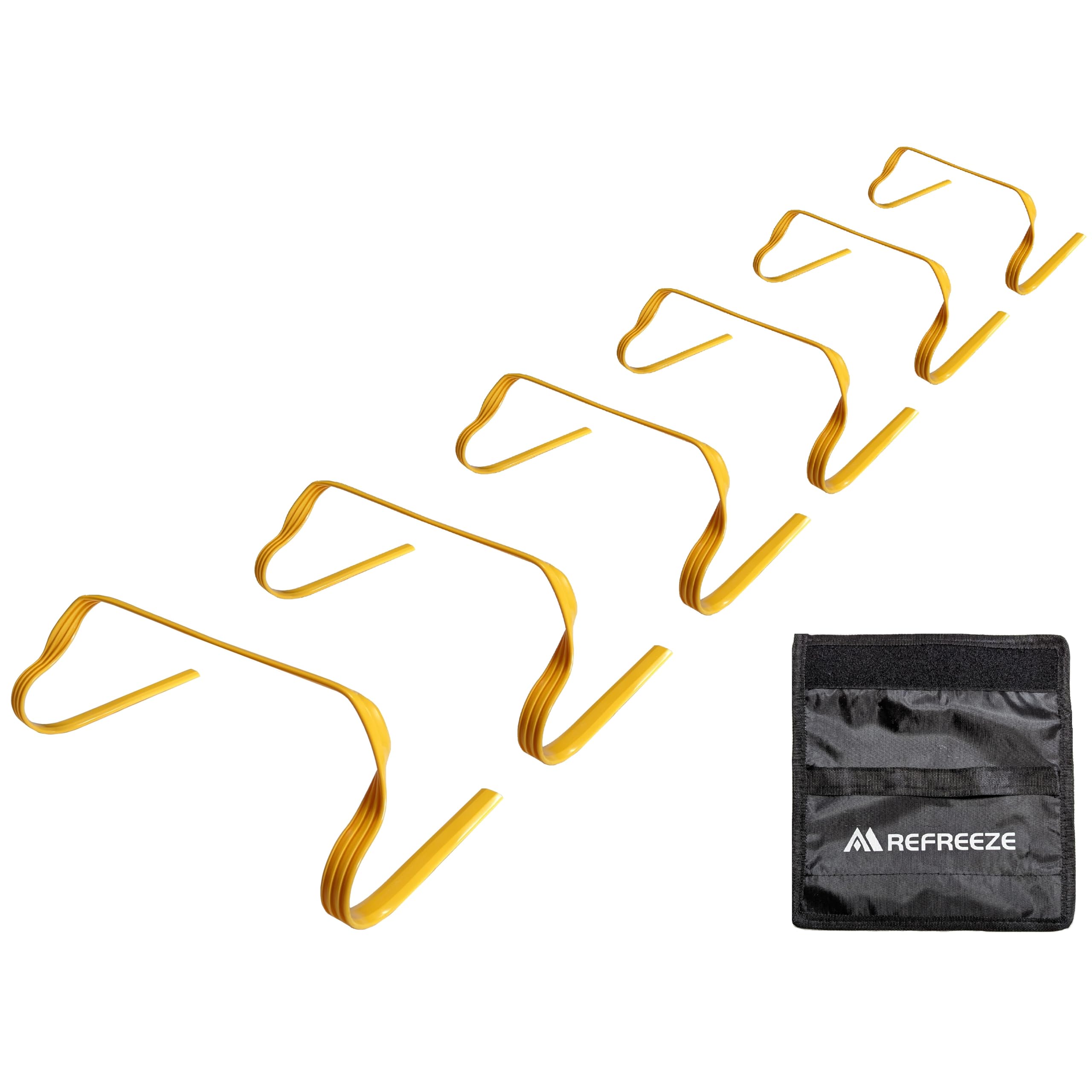 【送料無料】REFREEZE(リフリーズ) ソフト ミニ ハードル 持ち手付き 高さ15cm/23cm 6個セット/12個セ..