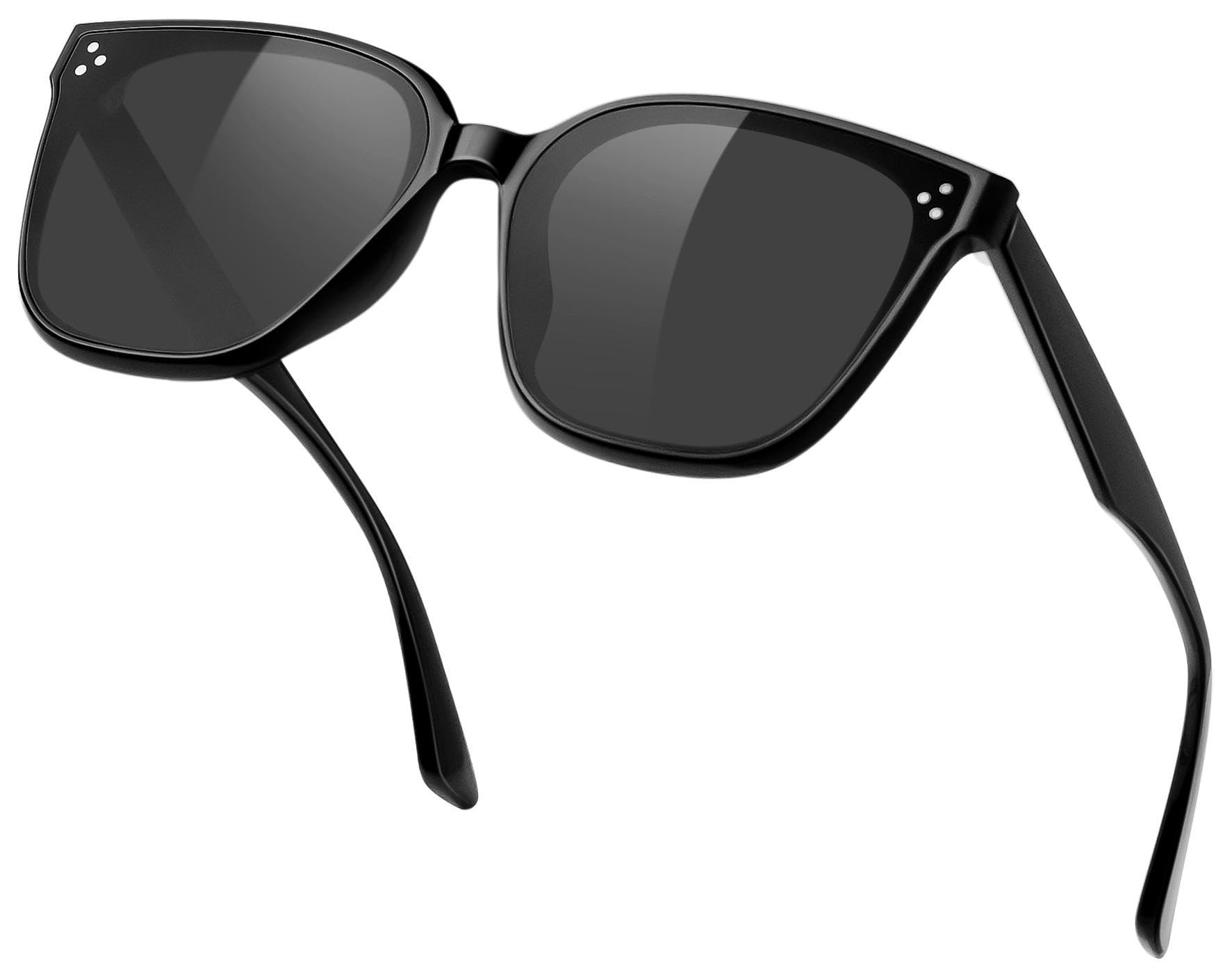 【送料無料】[KANASTAL] サングラス レディース メンズ 韓国 遮光 大きめ UV400 紫外線カット 超軽量 ..