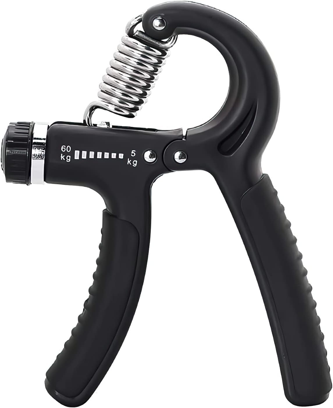 【送料無料】NTGC ハンドグリップ 握力 トレーニング 5−60KG 男女兼用ブラック