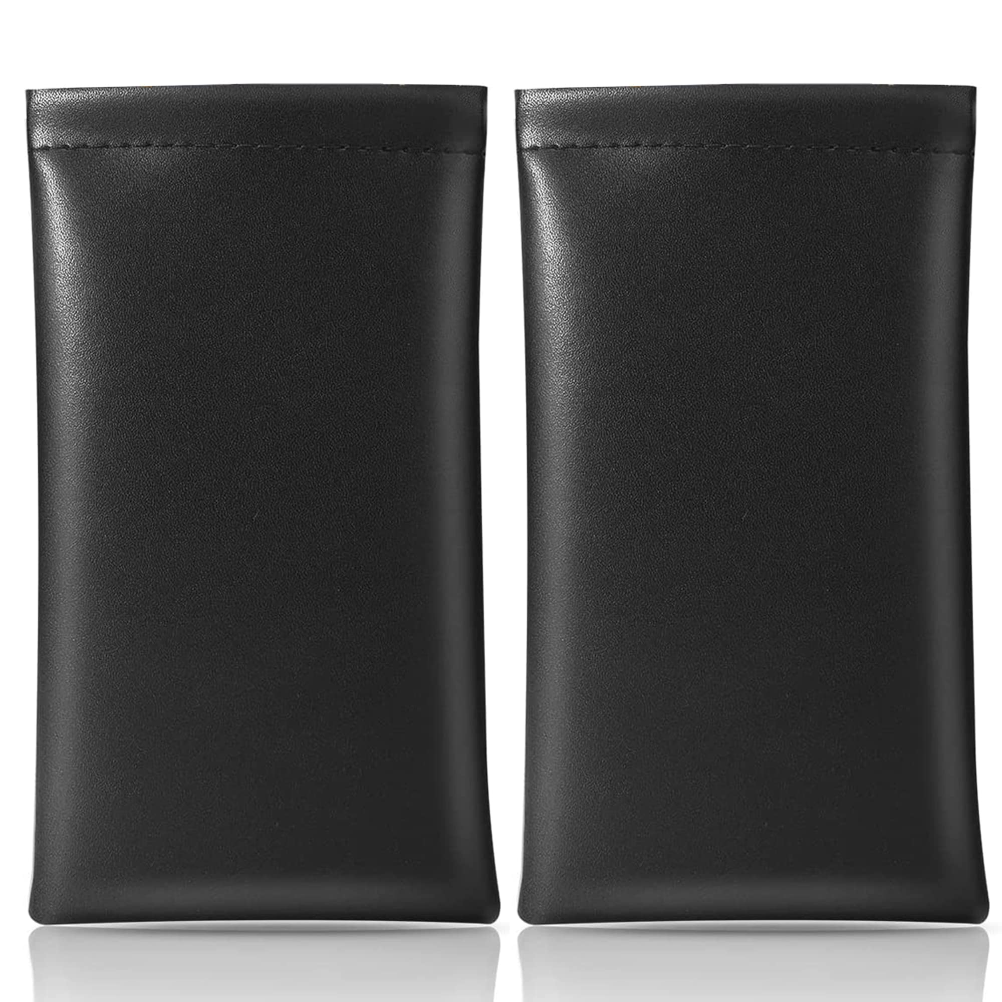 【送料無料】[PIPJOY] メガネ サングラス ケース ソフト レザー 弾性開閉 メガネポーチ 肌に優しいフリ..