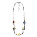 【送料無料】スマイル ネックレス ブレスレット ニコちゃん ペンダント チェーン メンズ ファッション 選べる 人気 花 レディース かわいい 色:シルバー