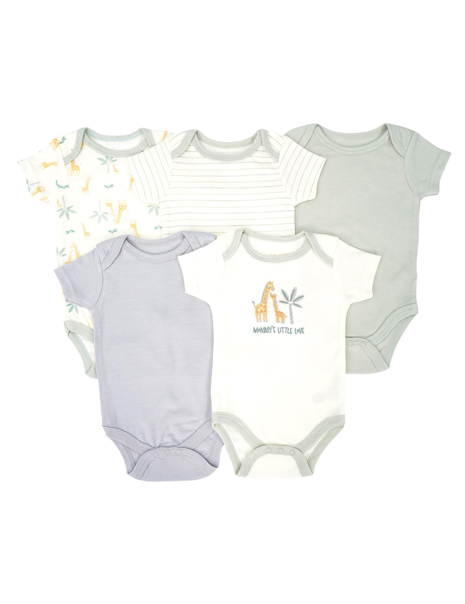 【送料無料】[HAYAHARU] 新生児 半袖ボディースーツ 幼児服パンツ ベビー服 キャミソール 赤ちゃん ロンパース 肌着 夏 カバーオール ボディシャツ 男の子 女の子 ショートスリーブ 色：5パック 01、サイズ：0～3ヶ月