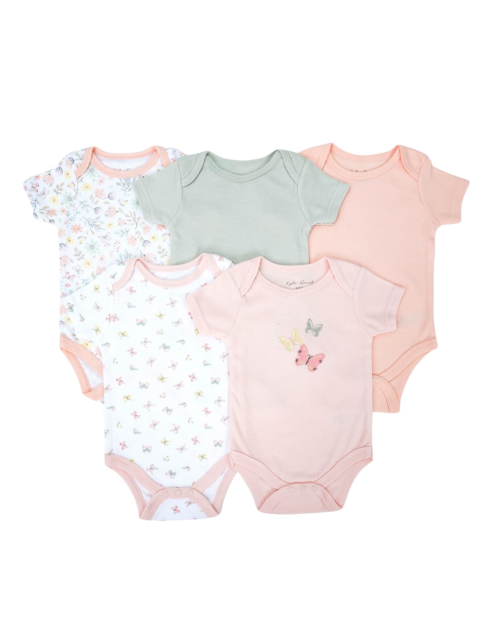 【送料無料】[HAYAHARU] 新生児 半袖ボディースーツ 幼児服パンツ ベビー服 キャミソール 赤ちゃん ロンパース 肌着 夏 カバーオール ボディシャツ 男の子 女の子 ショートスリーブ 色：5パック 06、サイズ：3～6ヶ月