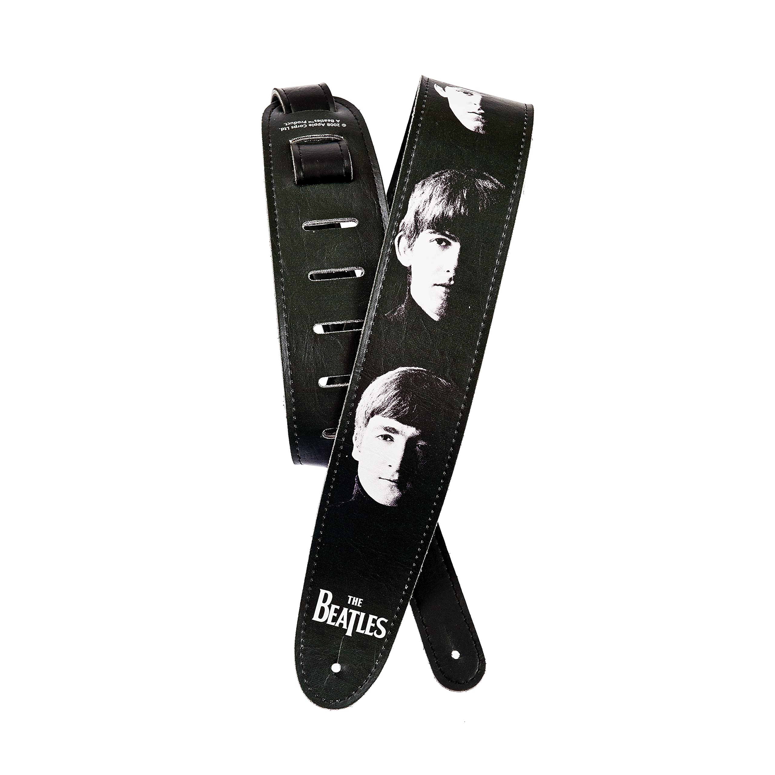 【送料無料】Planet Waves by D'Addario プラネットウェーブス ギターストラップ The Beatles Guitar Strap 25LB 【国内正規品】 色：Meet the Beatles