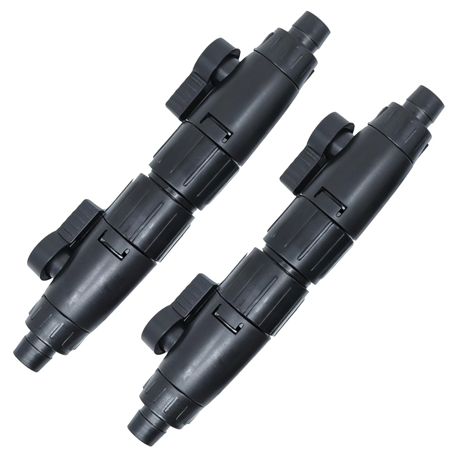 【送料無料】RedBeryl 水槽ホース ジョイント コネクター 外部フィルター 接続 サイズ：12/16mm 2個セット