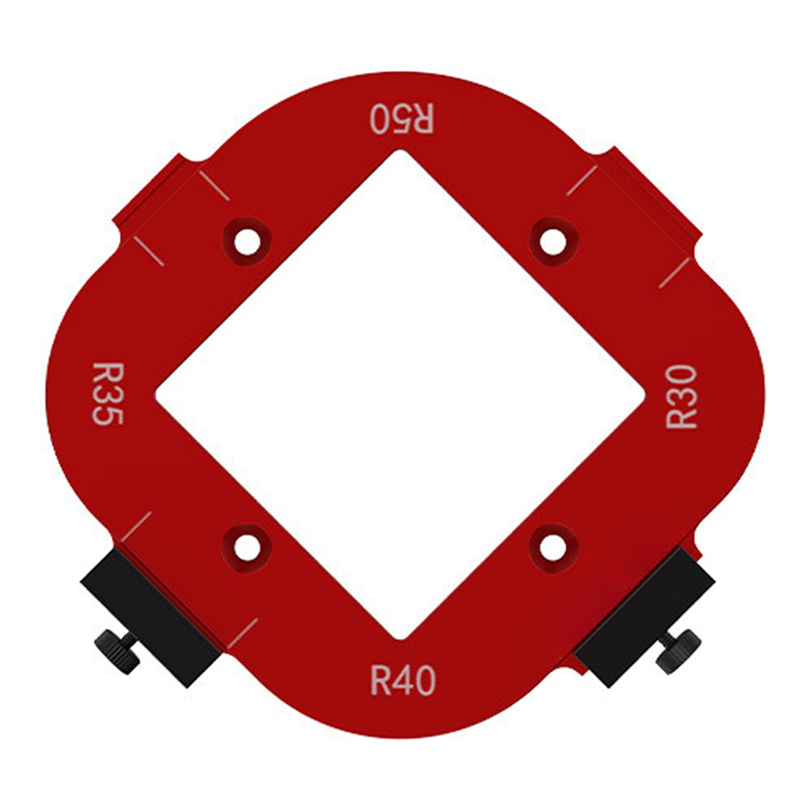 【送料無料】TOMMYFIELD トリマー ガイド 治具 トリマーベース コーナー加工治具 トリミングマシン [並行輸入品] 色：30～50R