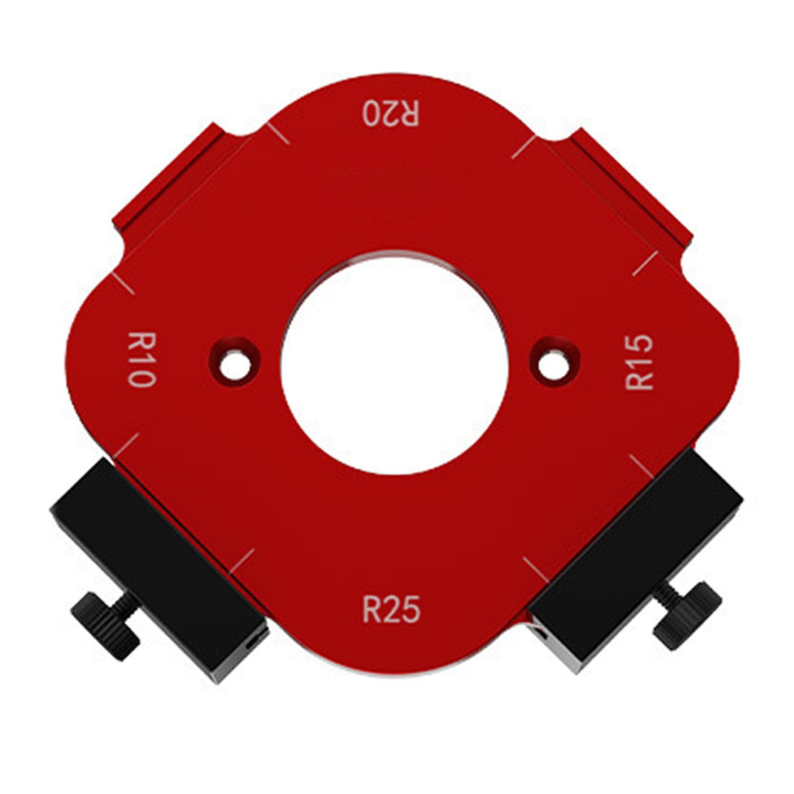 【送料無料】TOMMYFIELD トリマー ガイド 治具 トリマーベース コーナー加工治具 トリミングマシン [並行輸入品] 色：10～25R