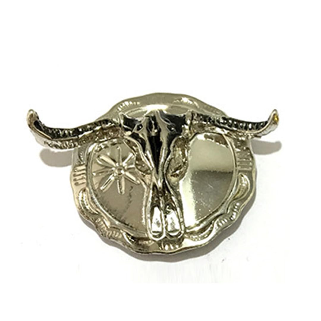 【送料無料】TOMMYFIELD コンチョ 飾りボタン ねじ式 財布 ウォレット DIY リベット ハンドメイド 色：シルバー