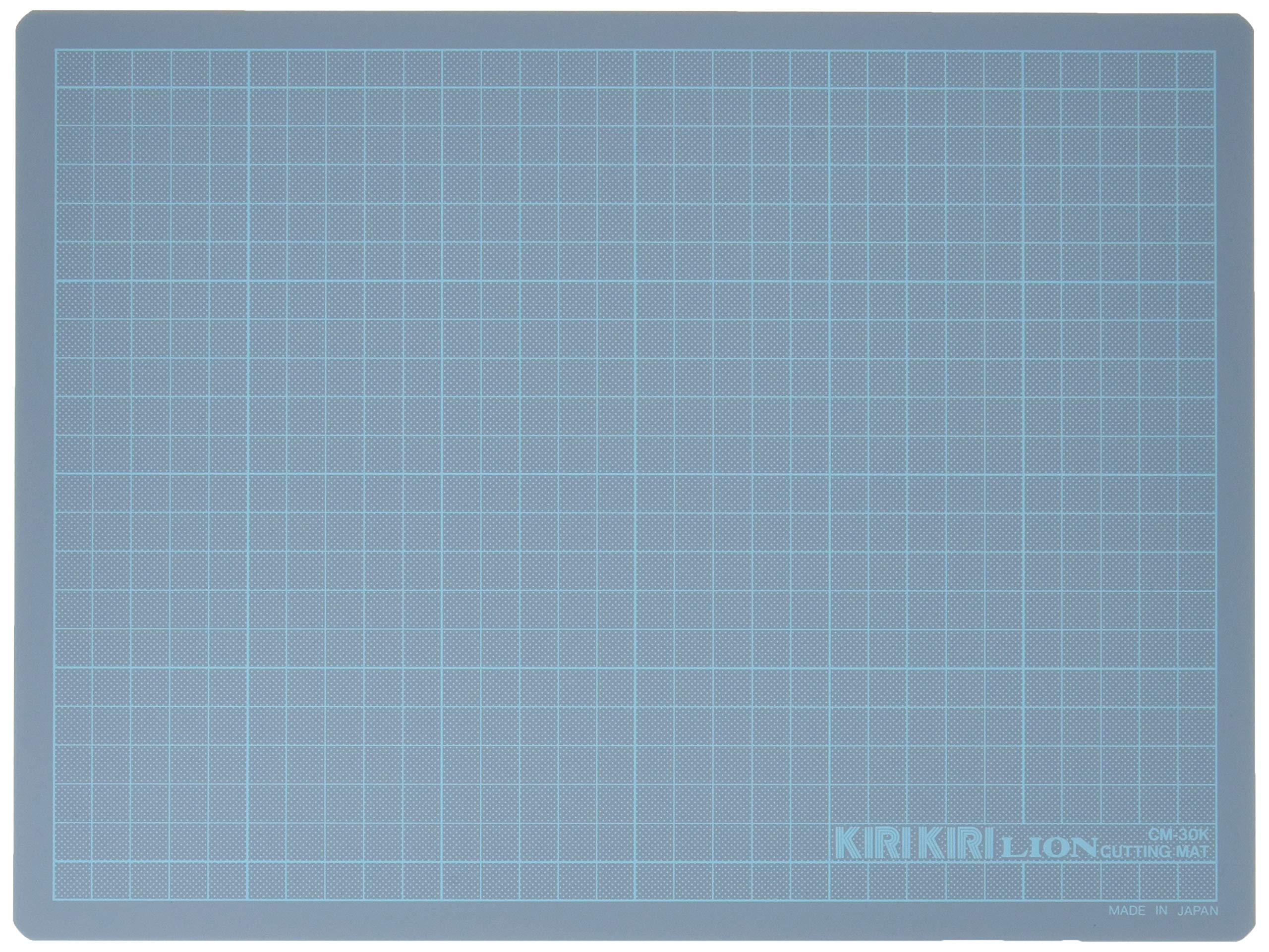 【送料無料】ライオン事務器 カッターマット 320×240mm CM-30K-B ブルー 色：ブルー、サイズ：320×240mm
