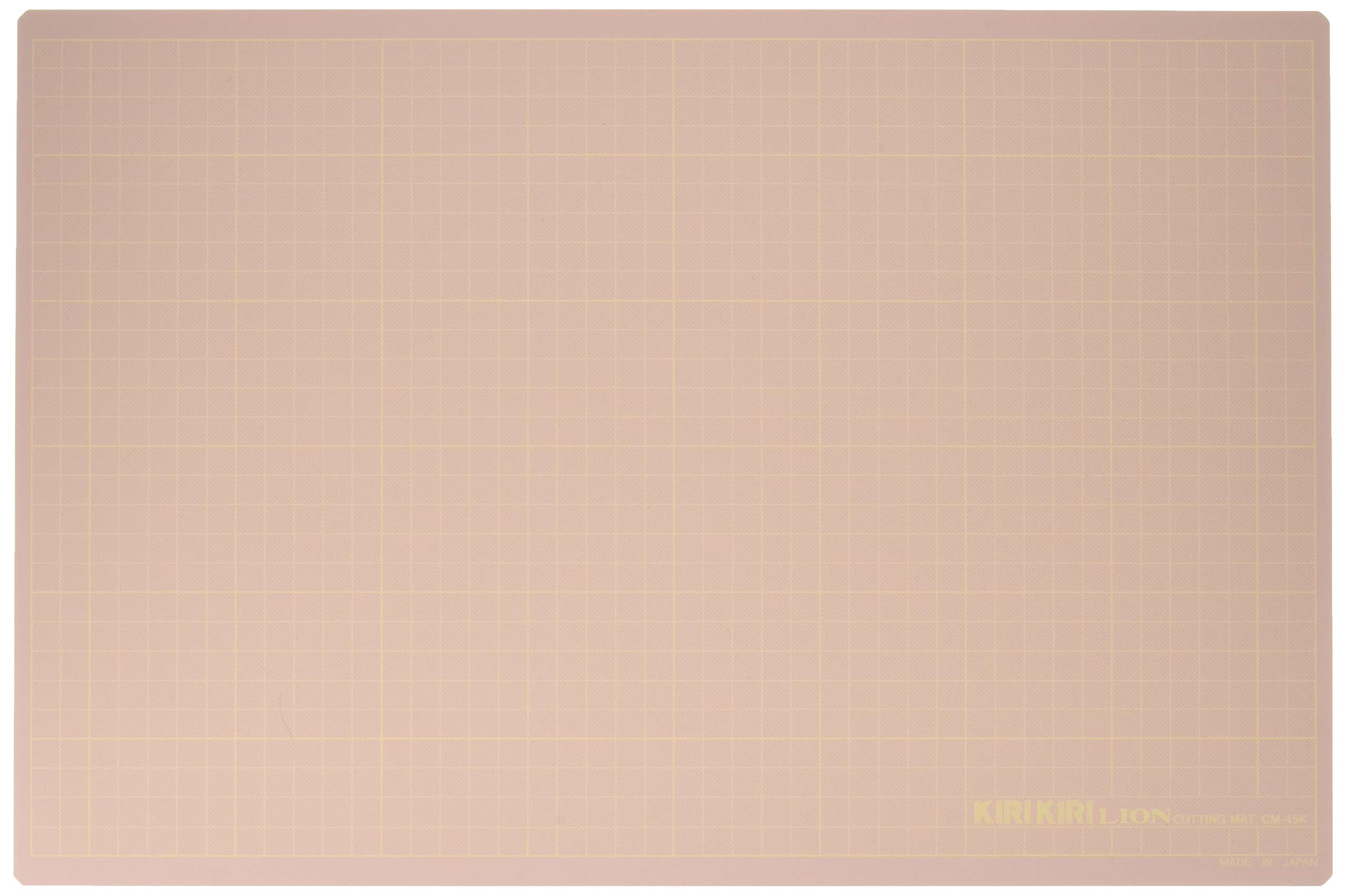 【送料無料】ライオン事務器 カッターマット 450×300mm CM-45K-P ピンク 色：ピンク、サイズ：450×300mm