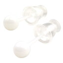 【送料無料】KARMAREY ピアス 金属アレルギー対応 セラミック 2個セット 両耳用 ファーストピアス セカンドピアス つけっぱなし メンズ レディース 4...