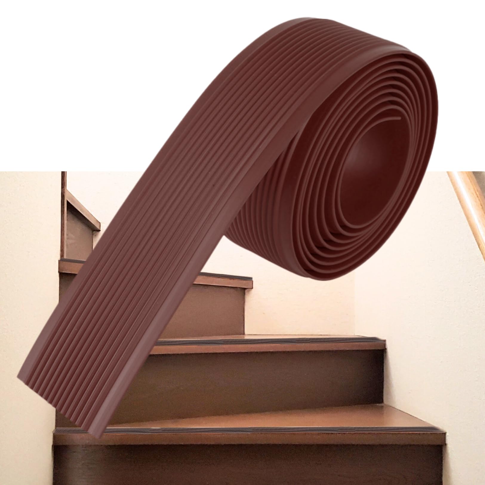 【送料無料】PLEAVIT 階段 滑り止めテープ ノンスリップ 貼るだけ PVC ゴム マット シート 賃貸OKWFC ..