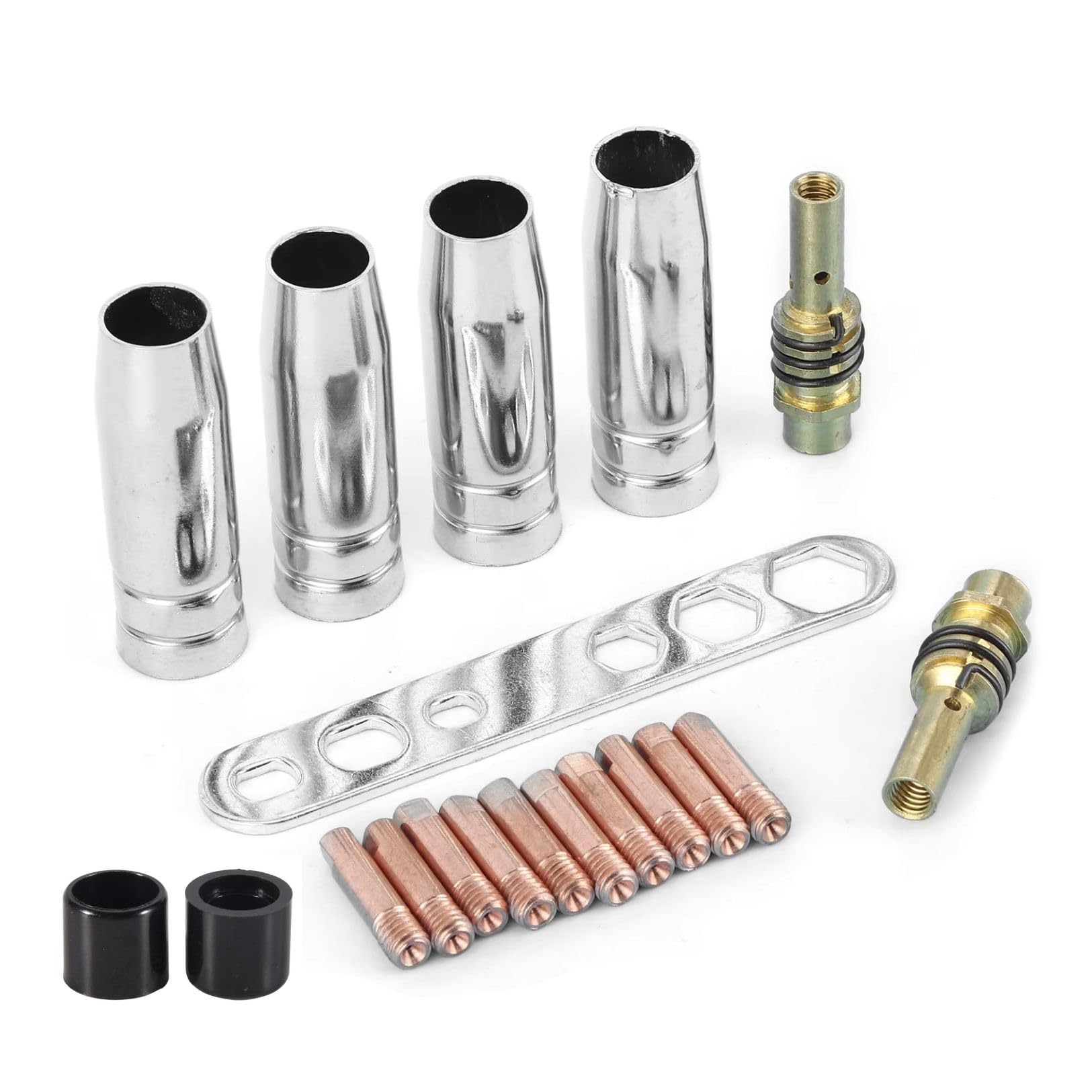 【送料無料】PLEAVIT 半自動溶接機 消耗品 セット 色：19点セット