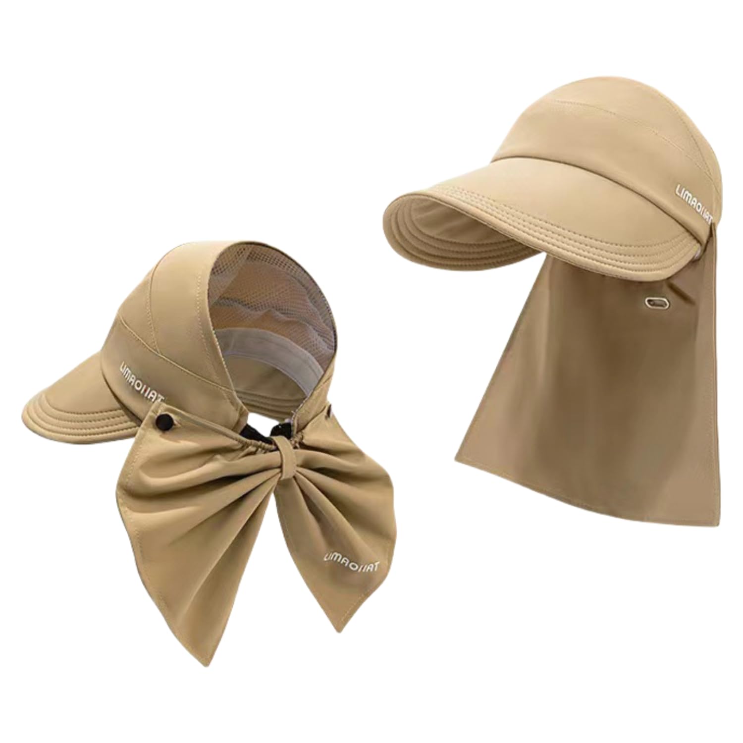 【送料無料】[Weuiean] 帽子 レディース 3WAYマルチスタイル ネックフラップ取り外し可能あ バケットハ..