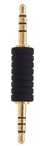 【送料無料】Sound Wave【 即日出荷 3.5ミリ 4極 金メッキ加工 】LINK Master ((Premier)) ステレオミニプラグ→ステレオ ミニプラグ変換プラグ φ3.5mm⇒φ3.5mm オス オス 3.5M⇒3.5M 3.5Ad4極MM 色：Link、サイズ：1本