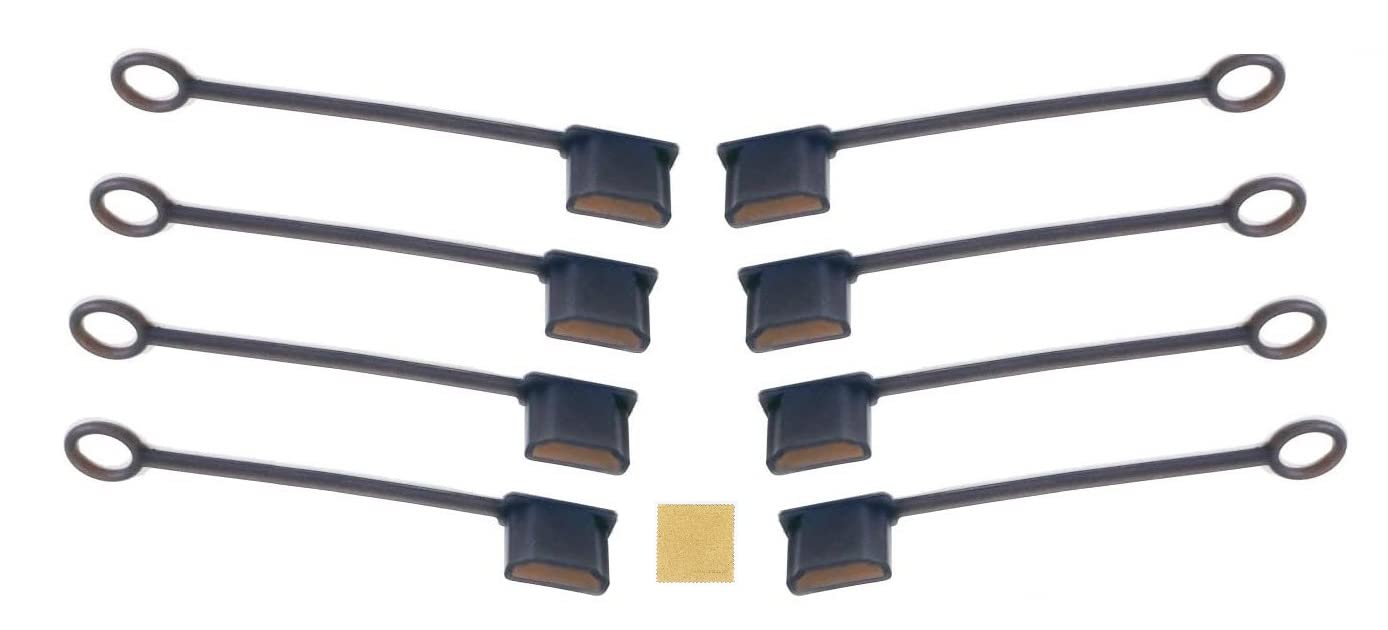 【送料無料】Wave Design【 ((シリコン製 HDMI用 落下防止機能付 8個セット)) HDMI(オス)コネクタ用防..