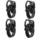 【送料無料】HOTQ ロッドホルダー 釣竿 ホルダー ロッド ロッドクリップ クリップ ゴム ロッドホルダー車 バンド 釣り竿 収納 自転車 ライト竿掛け 色:...