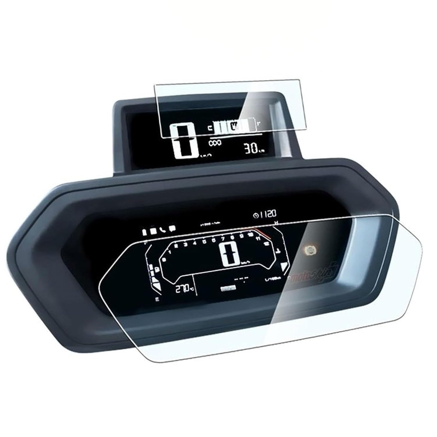 【送料無料】motokano メーターフィルム 2枚入り XMAX 250(2022~)8BK-SG70J に適用 メーター保護フィルム メータープロテクションフィルム