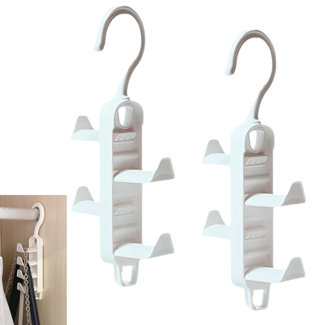 【送料無料】RekiLife バッグハンガー 回転フック 鞄 収納 帽子 クローゼット 吊り下げ収納 バッグ掛け..