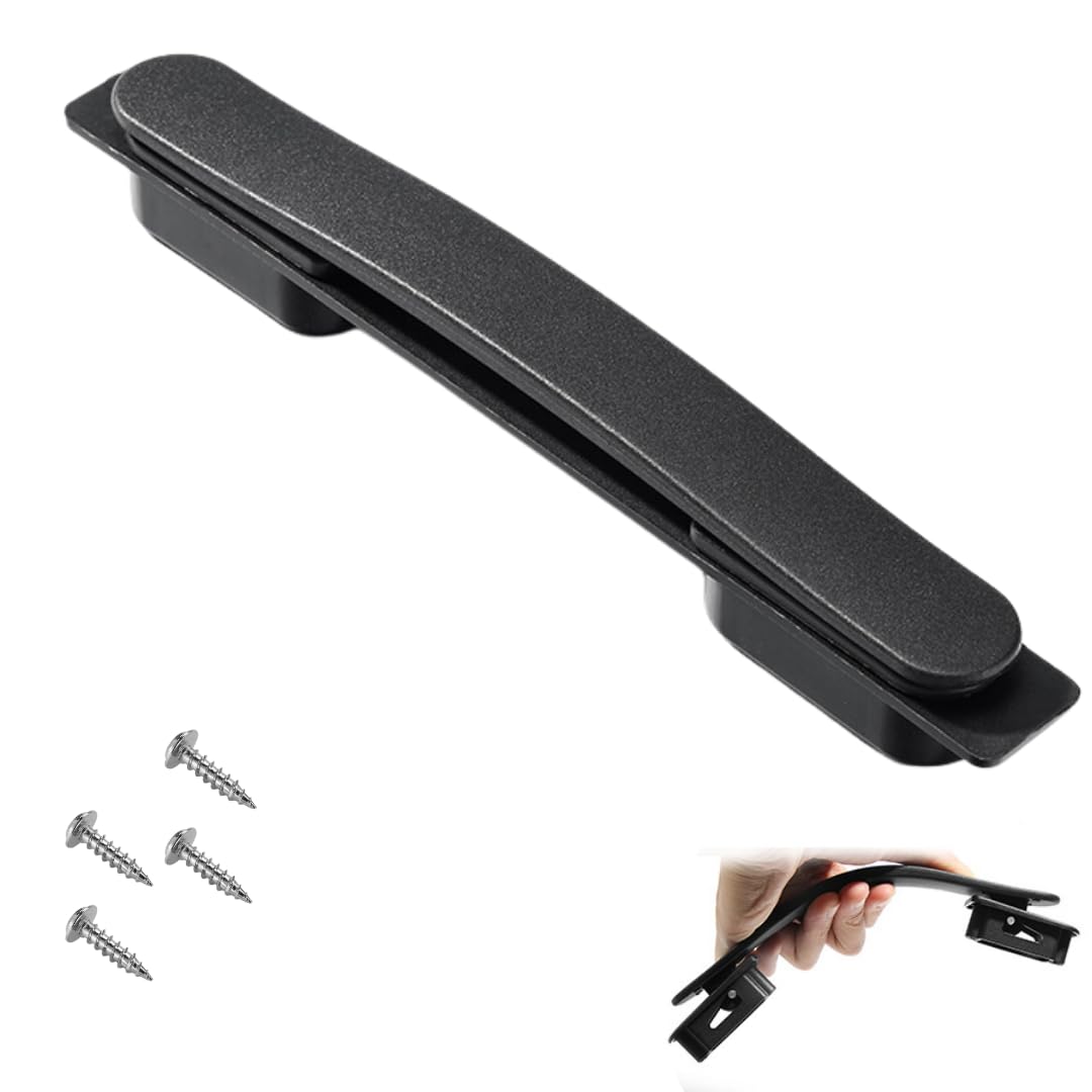 【送料無料】RekiLife スーツケース 取っ手 交換 部品 修理 ハンドル キャリーケース 色：ブラック