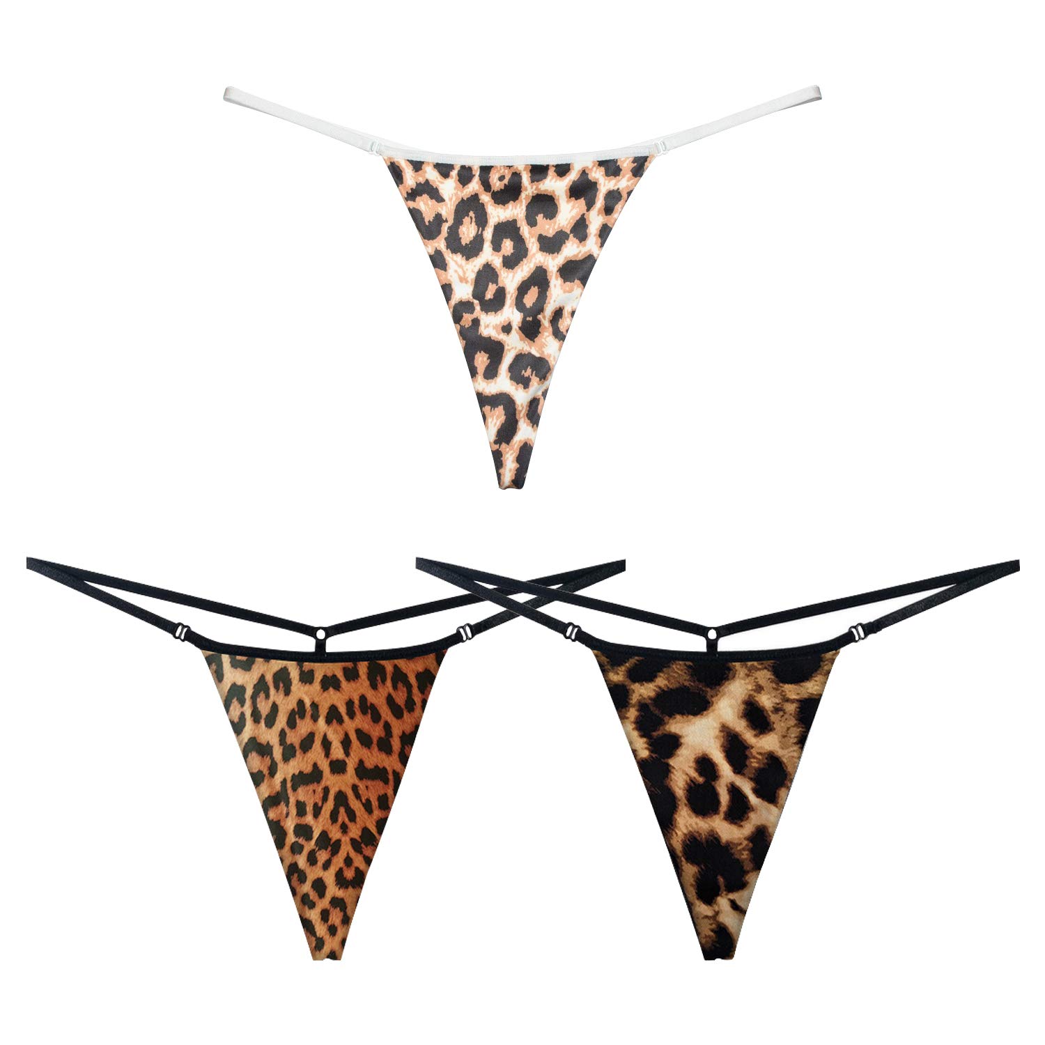 【送料無料】[Beirou] tバック レディース ショーツ ローライズ ストレッチ 綿 スポーツ タイプ 無地 シンプル 響きにくい ヒップアップ 通気 下着 3枚セット 色：G-String・3枚組:B、サイズ：M