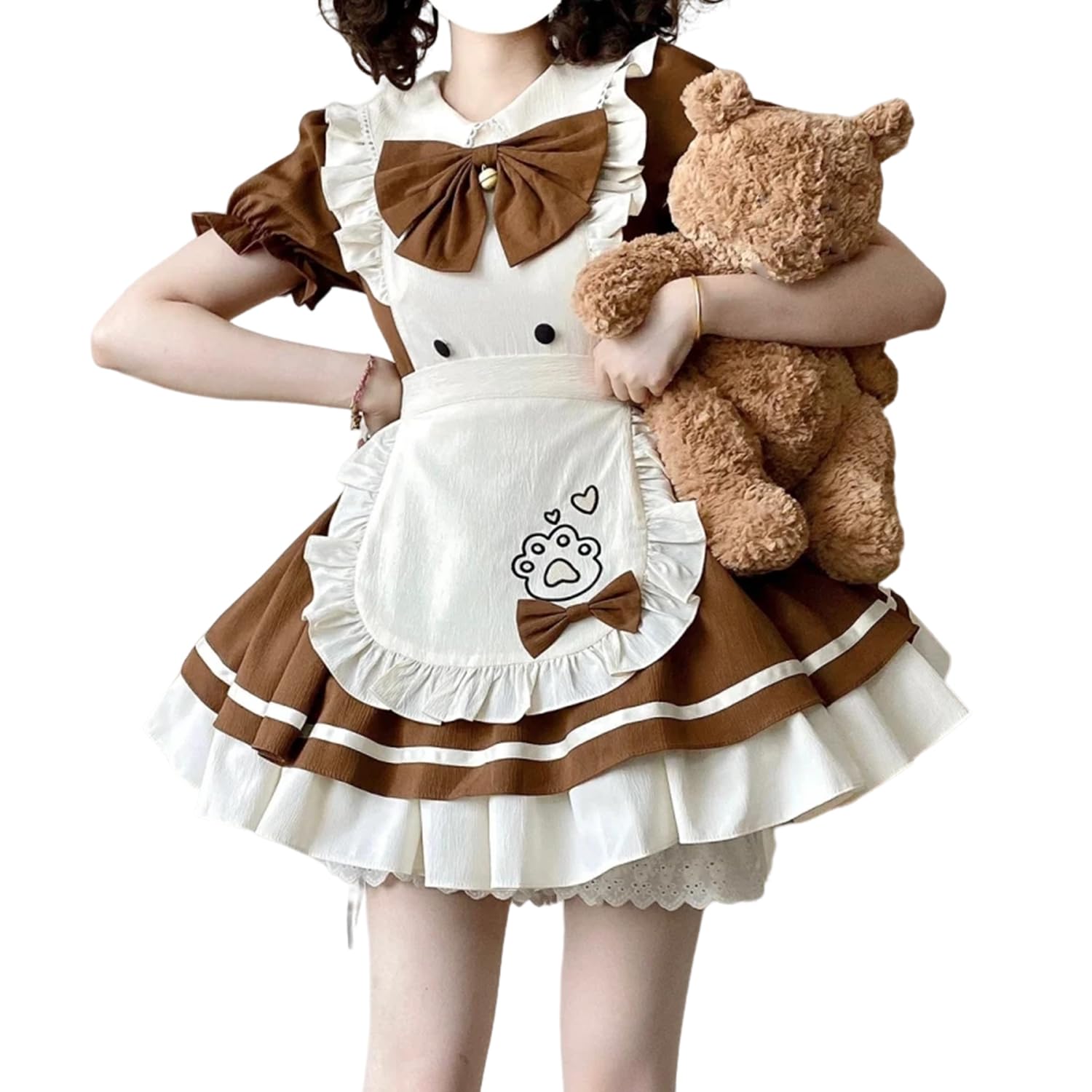 【送料無料】[AOTYP] メイド服 メイドコスプレ コンカフェ ショート丈 ネコ娘 可愛い ハロウィン コス..