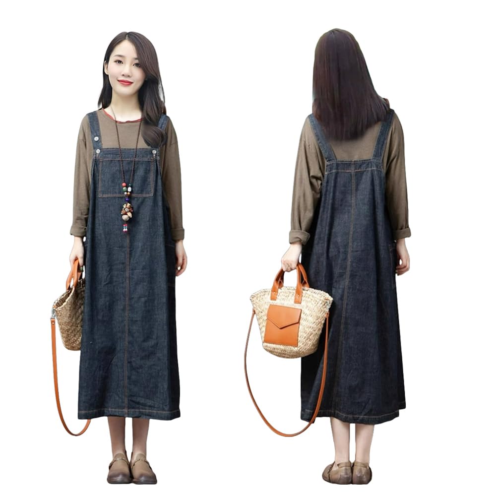 【送料無料】[Icyrain] ジャンパースカート レディース デニム ワンピース サロペットスカート キャミ..