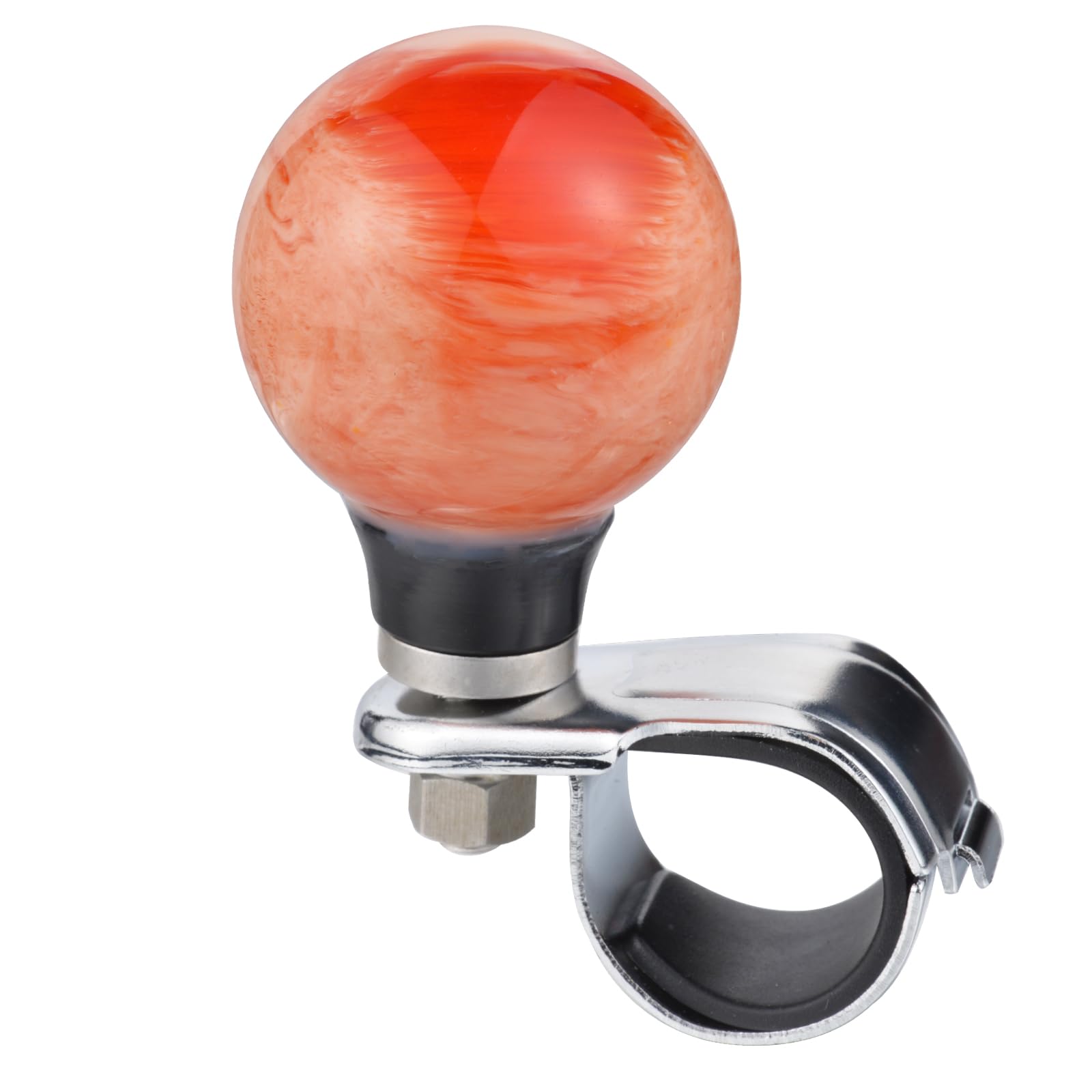 【送料無料】Arenbel ハンドルブースター 補助ハンドル ほとんどの車に適用 色：レッドグラデーション