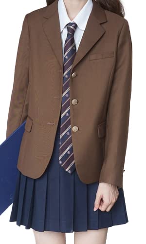 【送料無料】[Sharphon] 3 ボタン式 制服 ブレザー 長袖 JK ジャケット セーラー服 コート 可愛い ボタ..